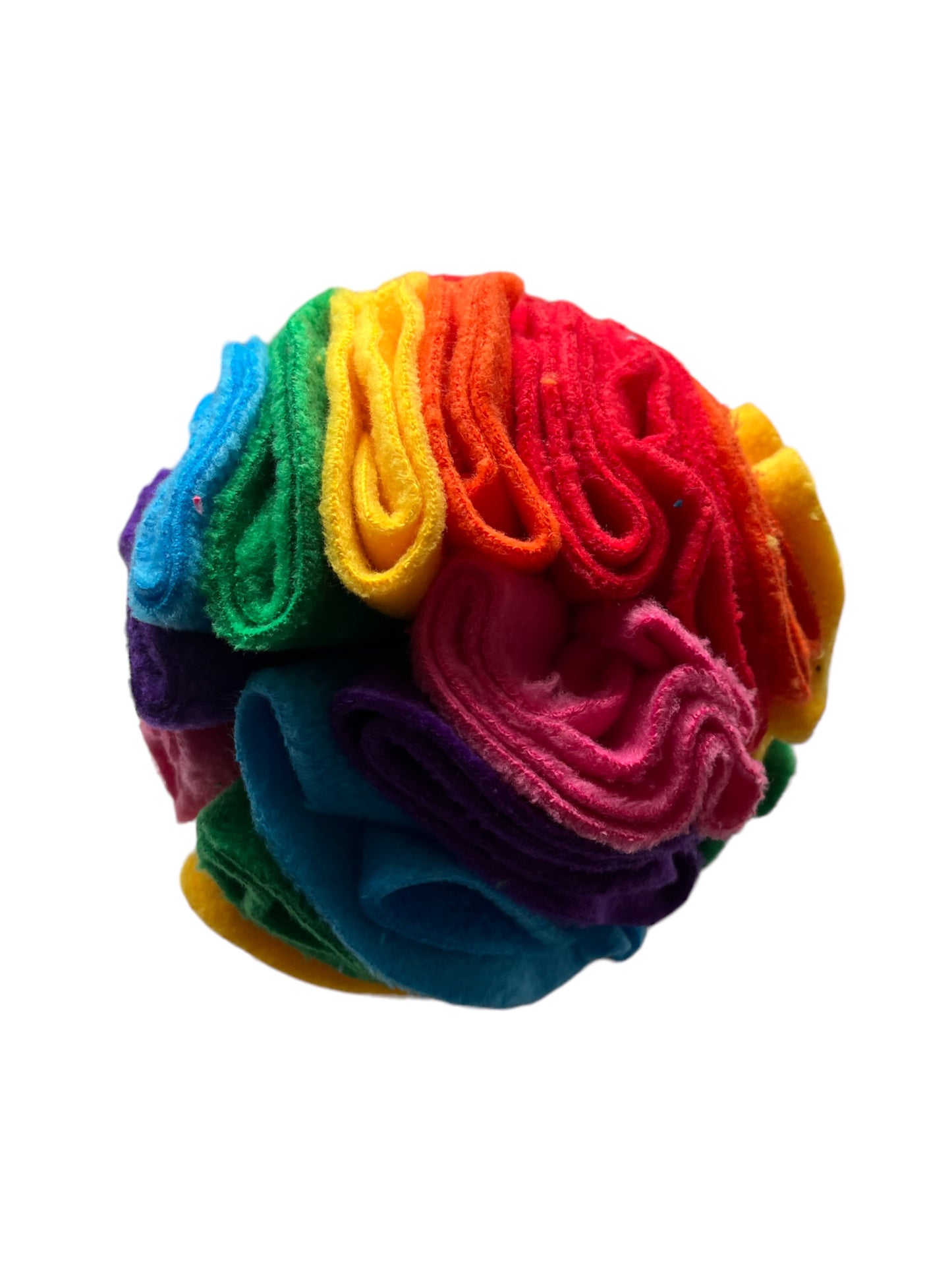 Snuffle ball sniff the rainbow, 6 inch size