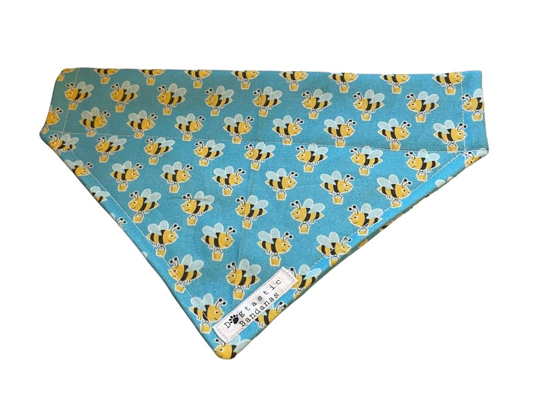 Buzzy bee dog/pet bandana
