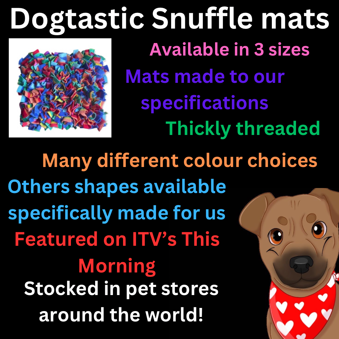 Snuffle mat rainbow shape enrichment dog toy