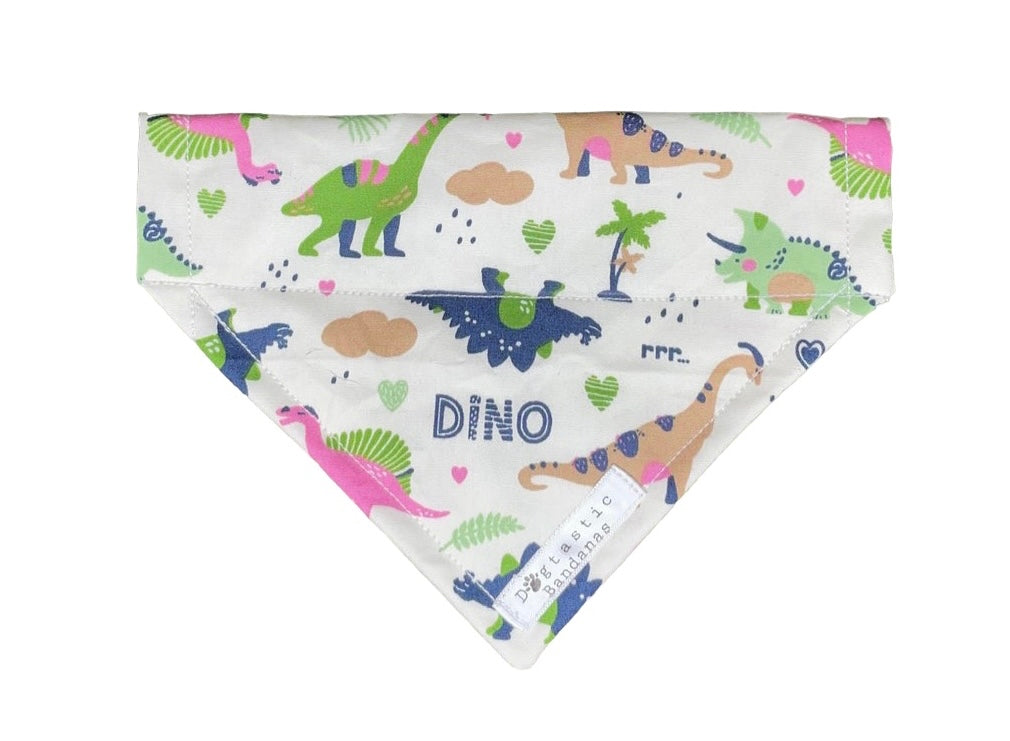Cute dinosaur dog/pet bandana