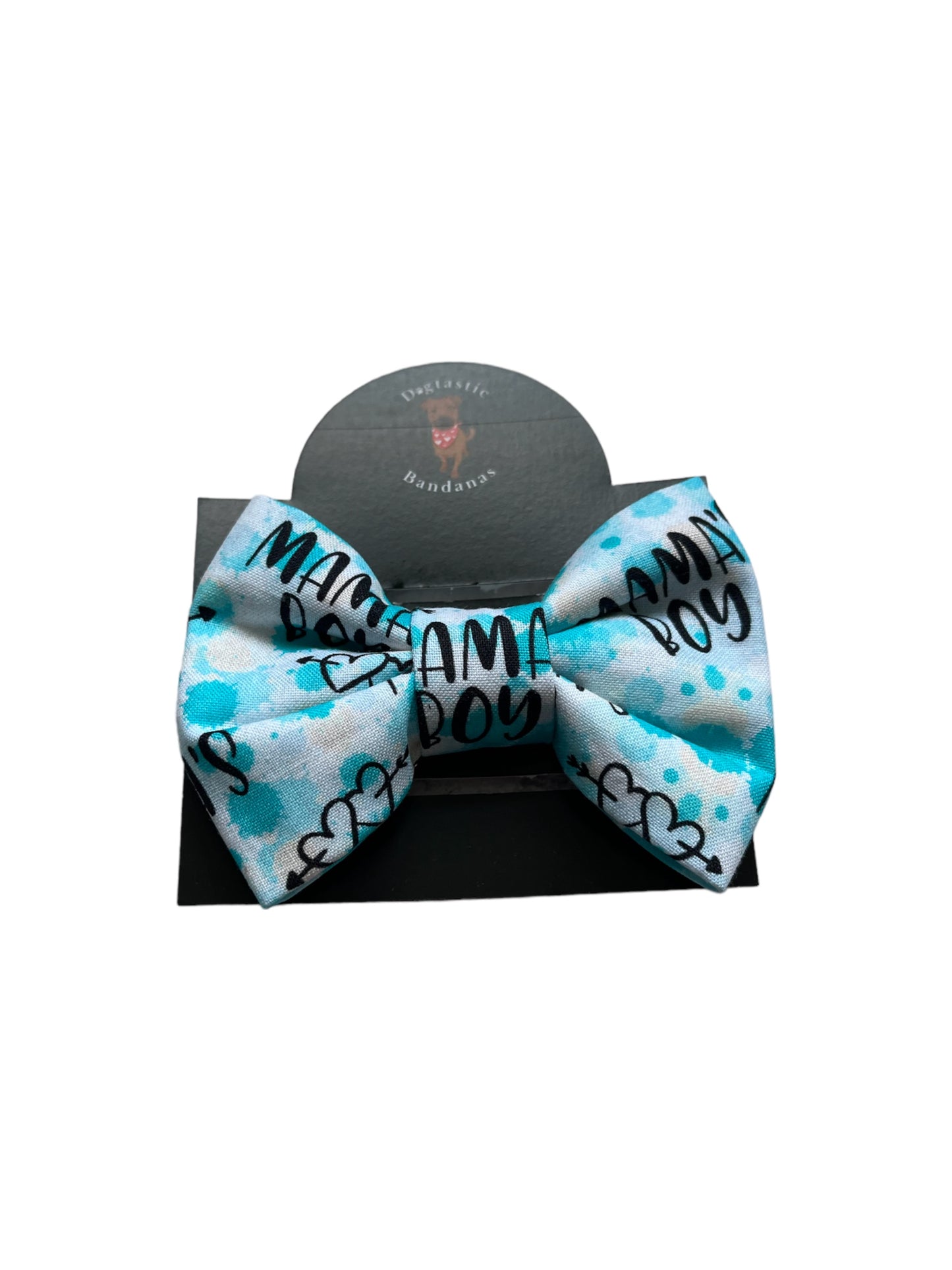 Mama’s girl/ mama’s boy bows, dog bows