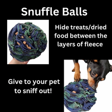 Load image into Gallery viewer, Snuffle ball rainbow, 6 inch size
