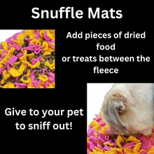 Load image into Gallery viewer, Snuffle Mat in Bubblegum, Dog Enrichment Toy. Pink and Blue
