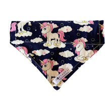 Load image into Gallery viewer, Midnight unicorn dog/pet bandana

