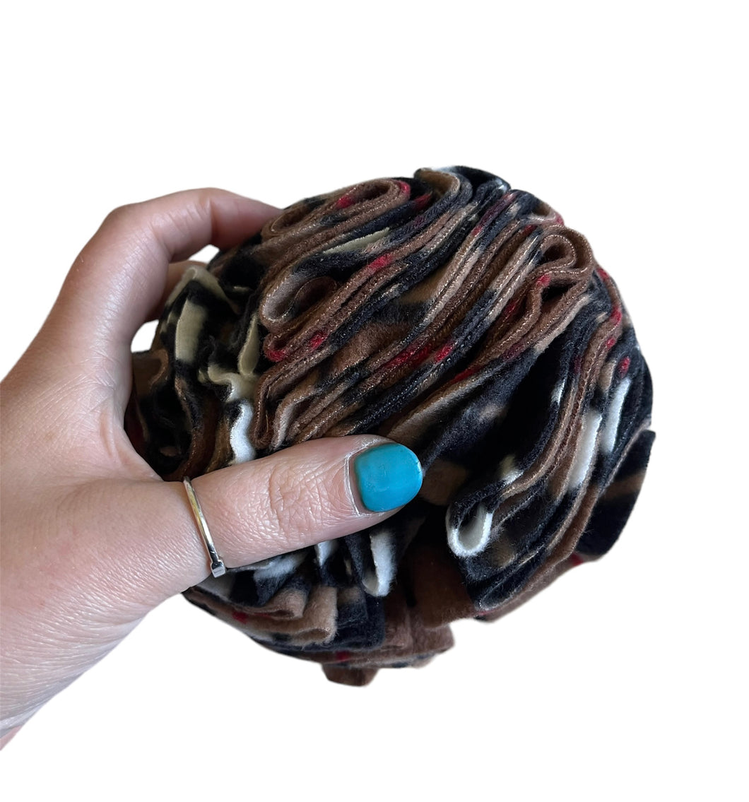 Snuffle ball neutral tones, 6 inch size