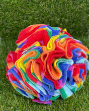 Load image into Gallery viewer, Snuffle ball rainbow, 6 inch size
