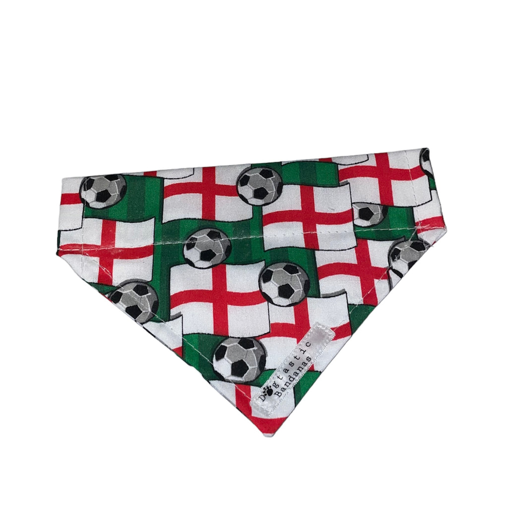 England football dog/pet bandana