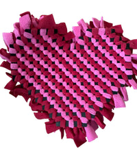 Load image into Gallery viewer, Heart snuffle mat - choose your colours
