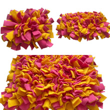 Load image into Gallery viewer, Snuffle mat Rhubarb and custard enrichment dog toy
