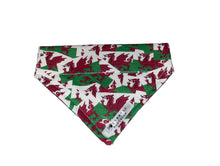 Load image into Gallery viewer, Wales flag dog/pet bandana
