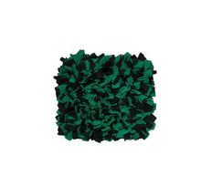 Load image into Gallery viewer, Snuffle mat black and green enrichment dog toy
