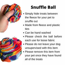 Load image into Gallery viewer, Mini Snuffle ball rainbow, 4 inch size
