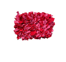 Load image into Gallery viewer, Snuffle mat pink and red enrichment dog toy
