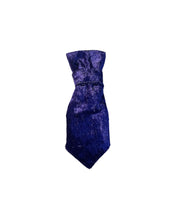 Load image into Gallery viewer, Crushed velvet tie for on the collar
