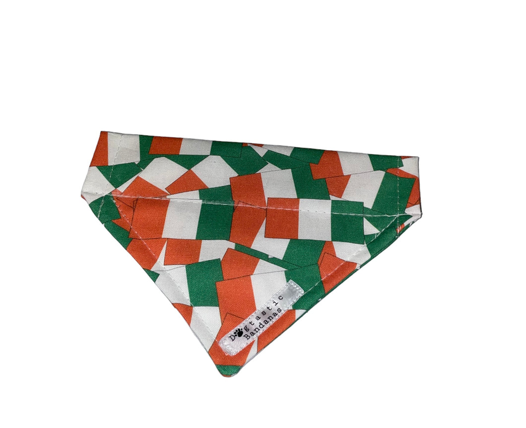 Ireland flag dog/pet bandana