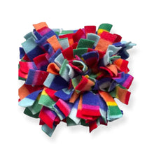 Load image into Gallery viewer, Snuffle mat rainbow enrichment dog toy
